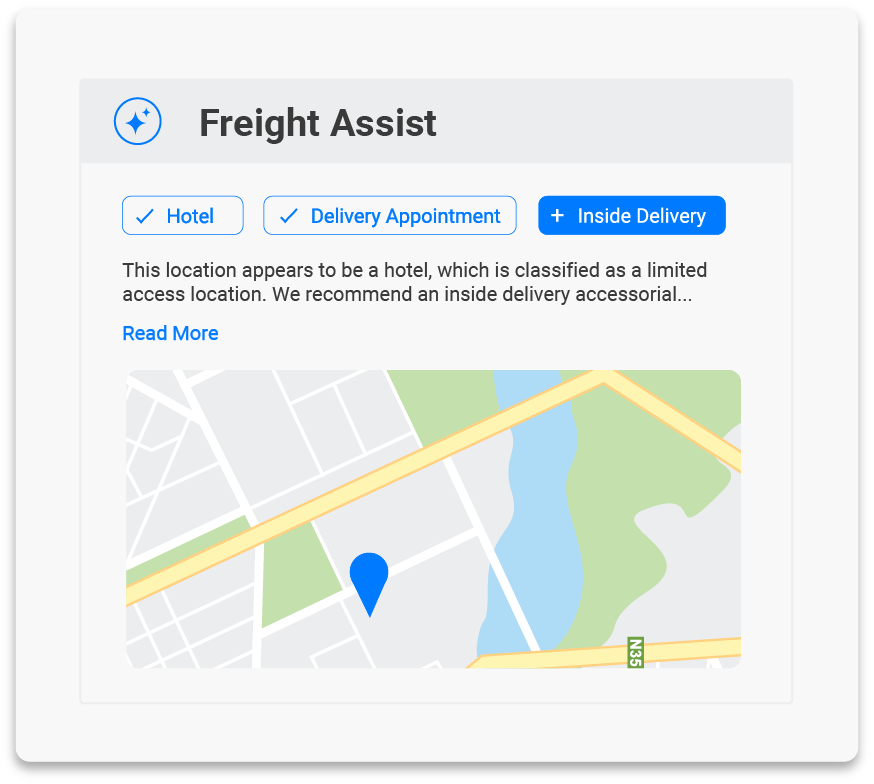 Freight Assist Close Up